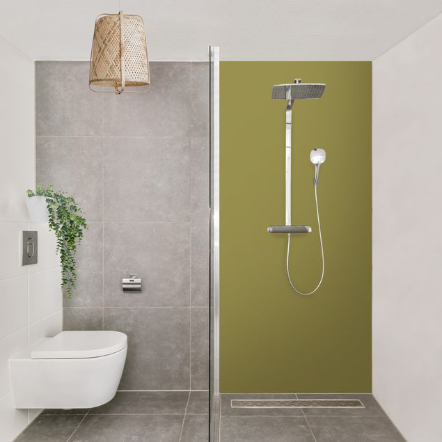 Rivestimenti per doccia alluminio dibond Verde lime Bambù