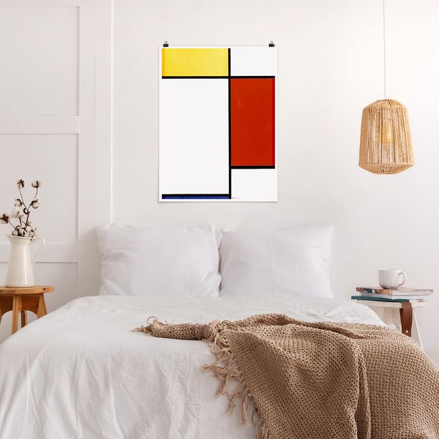 Abstrakte Kunst Piet Mondrian - Composizione I