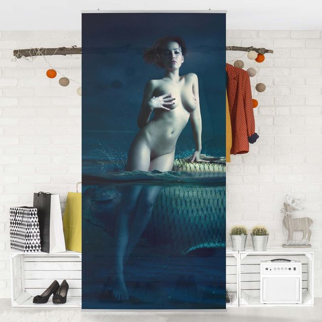 Tenda a pannello Nude with Fish 250x120cm