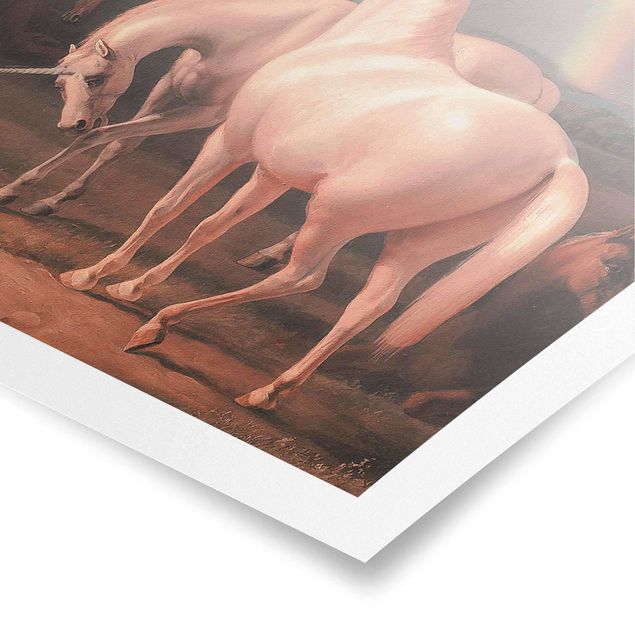 Poster riproduzione - Cavalli falsi - 1:1