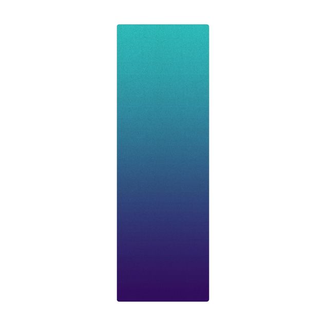 Tappetino di sughero - Gradiente cromatico blu mare - Formato verticale 1:3