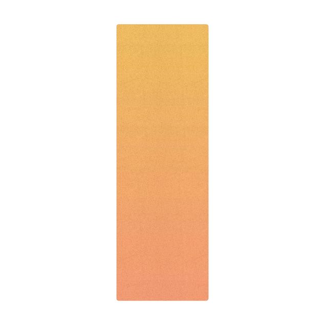 Tappetino di sughero - Gradiente cromatico arancione - Formato verticale 1:3