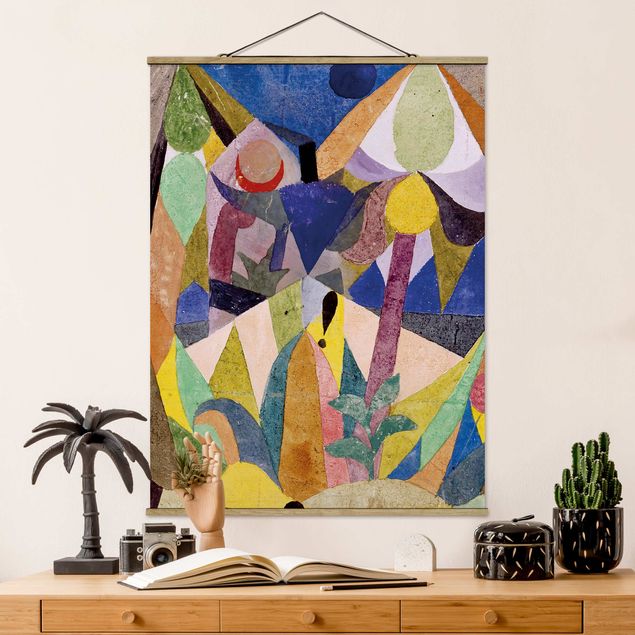 Quadri astratti Paul Klee - Paesaggio mite tropicale