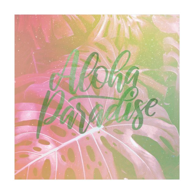 Tappeti floreali Arcobaleno - Paradiso Aloha