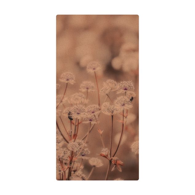 Tappetino di sughero - Leggeri fiori selvatici - Formato verticale 1:2