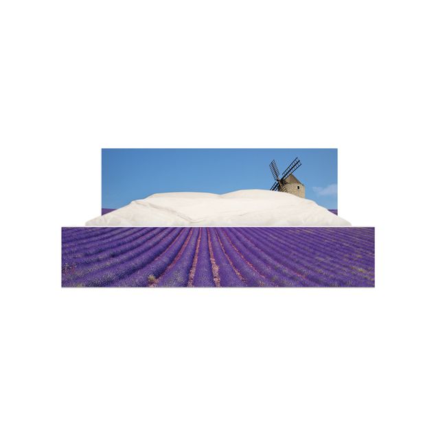 Carta adesiva per mobili IKEA - Malm Letto basso 140x200cm lavender in Provence