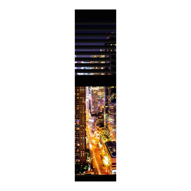 set tende a pannello Tende a finestra - Manhattan di notte