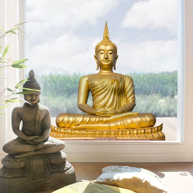 Pellicola per vetri Buddha d'oro