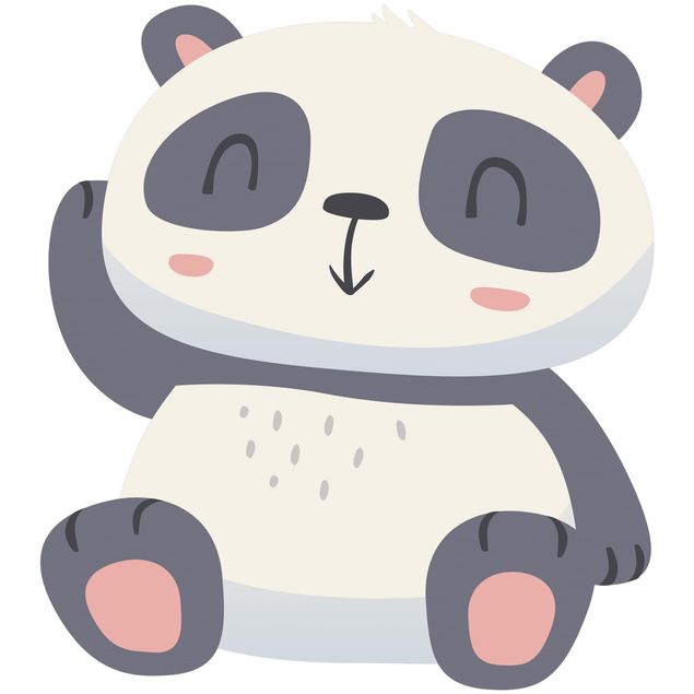 Adesivi da finestra - Sweet Panda