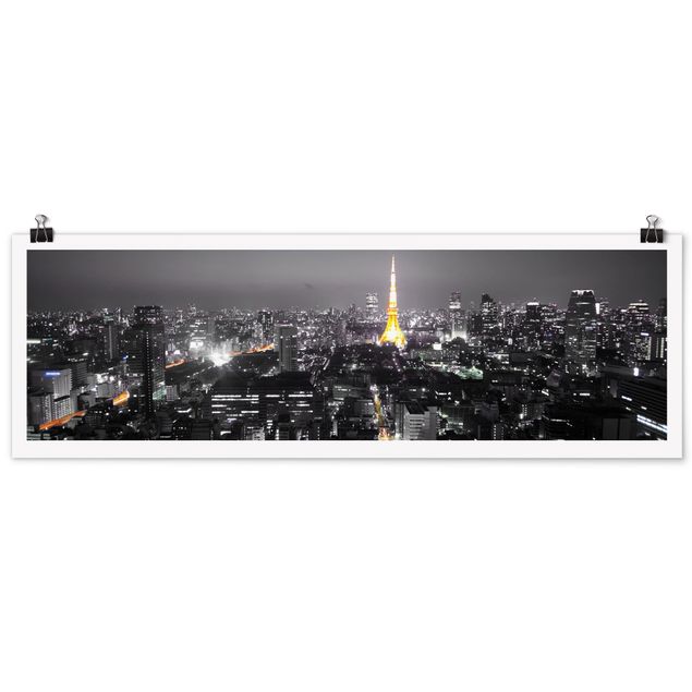Poster - Tokyo - Panorama formato orizzontale