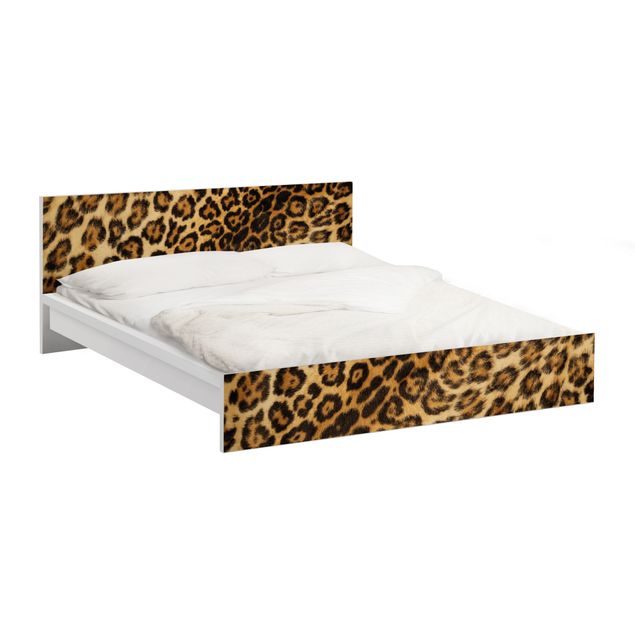 Carta adesiva per mobili IKEA - Malm Letto basso 160x200cm Jaguar Skin