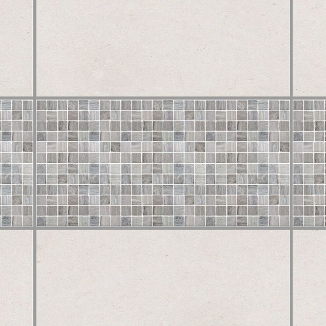 Adesivo per piastrelle - Mosaic Tiles Marble Look 60x30 cm