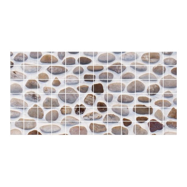 Adesivo per piastrelle - Andalusian stone wall Formato orizzontale