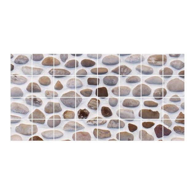 Adesivo per piastrelle - Andalusian stone wall Formato orizzontale