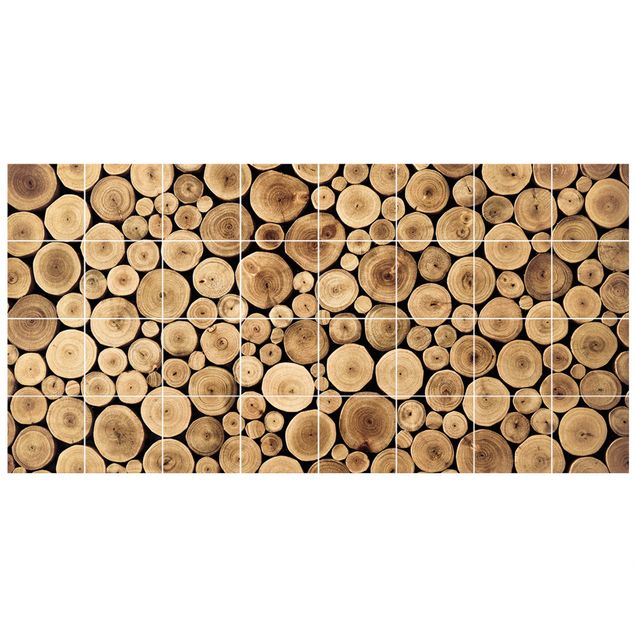 Adesivo per piastrelle - Homey Firewood