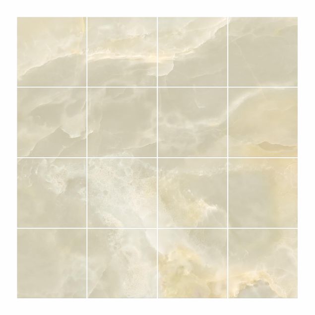 Adesivo per piastrelle - Onyx marble Cream
