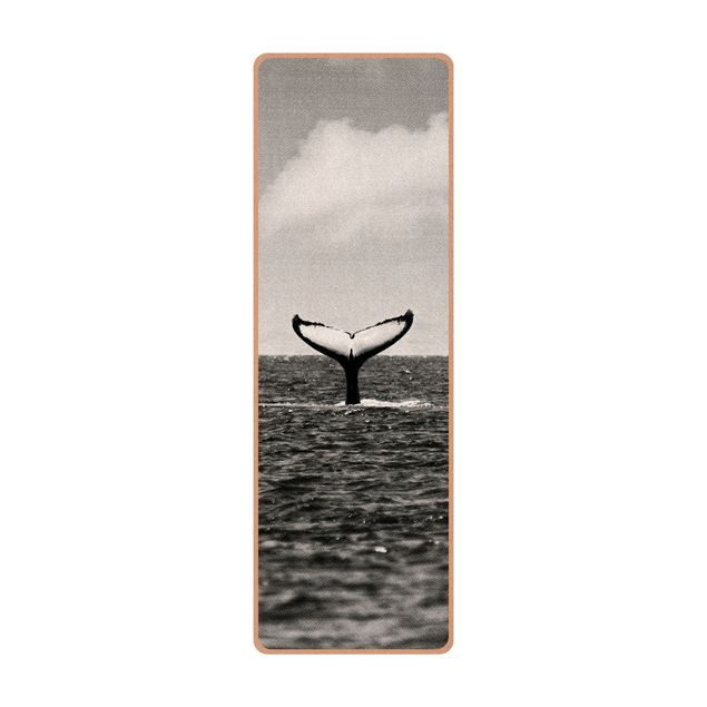 Tappetino yoga - Pinna caudale nell'oceano