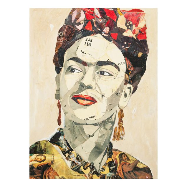 Quadro in forex -Frida Kahlo - Collage No.2- Verticale 3:4