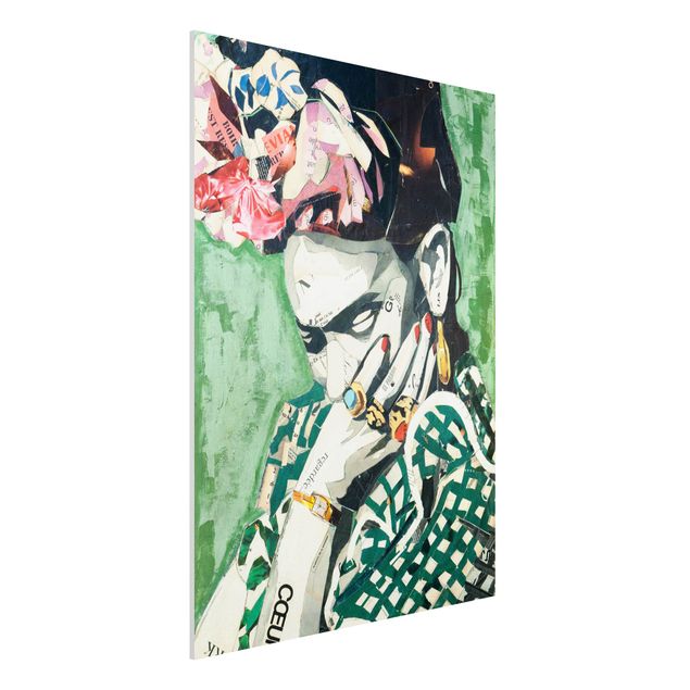 Quadro in forex -Frida Kahlo - Collage No.3- Verticale 3:4