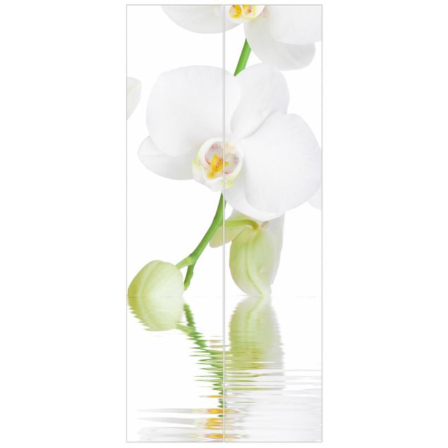 Carta da parati per porte - Wellness orchid