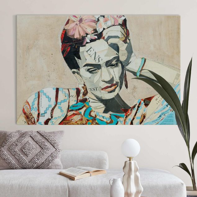 Quadri fonoassorbenti Frida Kahlo - Collage No.1