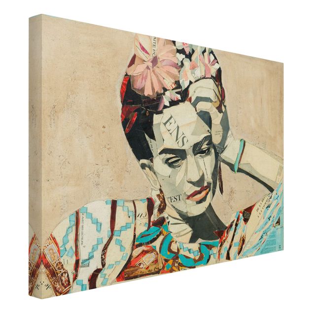 Stampa su tela - Frida Kahlo - Collage No.1 - Orizzontale 4:3