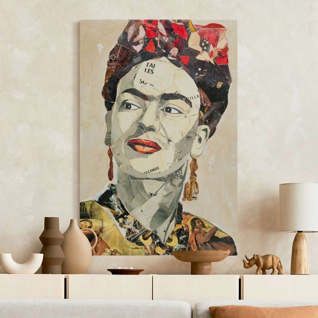 Quadri fonoassorbenti Frida Kahlo - Collage No.2