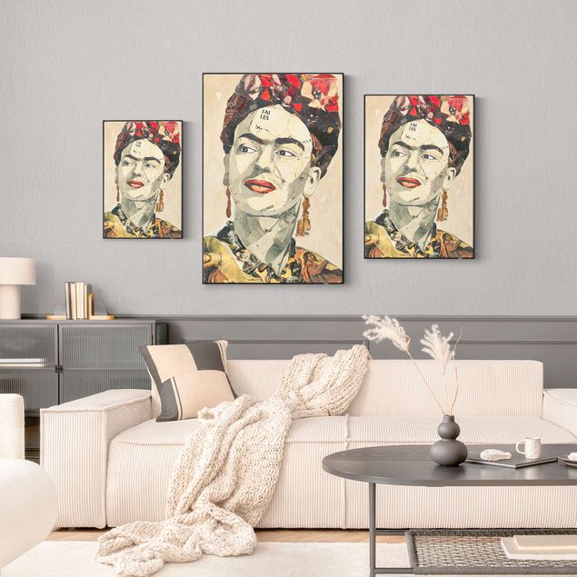 Quadro intercambiabile - Frida Kahlo - Collage No.2