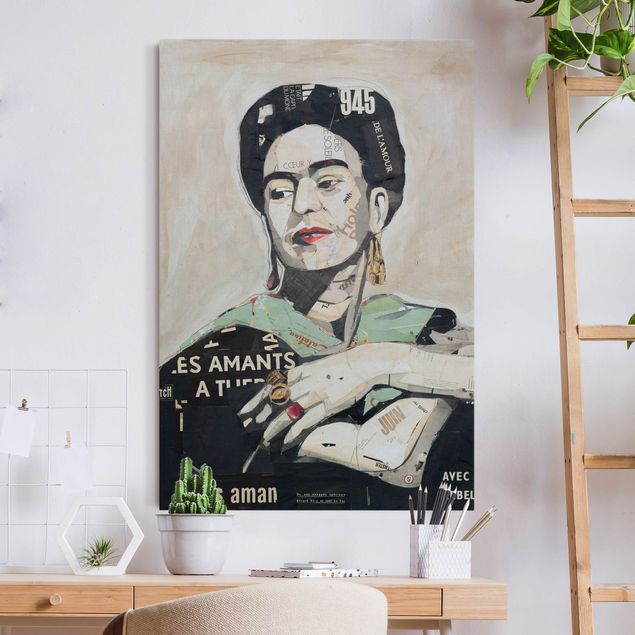 Quadri fonoassorbenti Frida Kahlo - Collage No.4