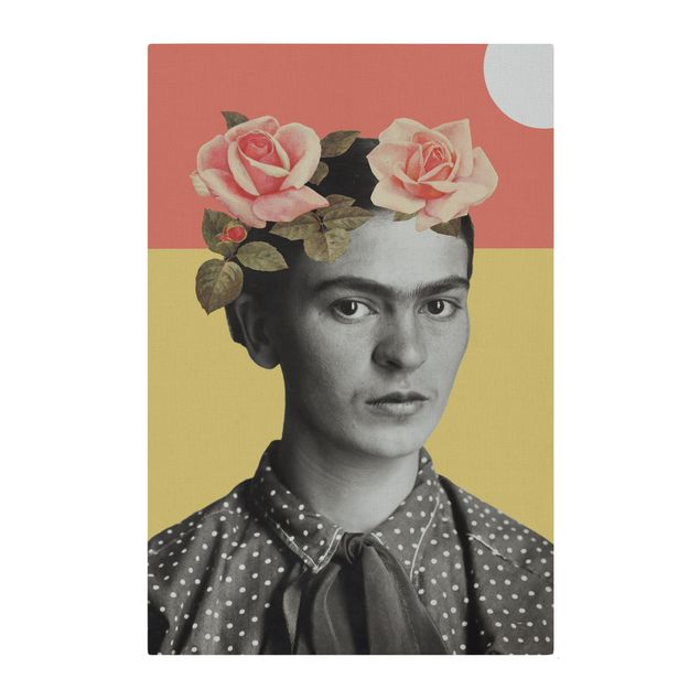 Quadro fonoassorbente - Frida Kahlo - Collage del tramonto