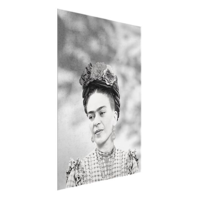 Quadro in vetro - Ritratto di Frida Kahlo