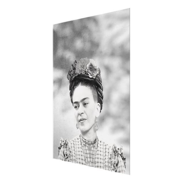 Quadro in vetro - Ritratto di Frida Kahlo