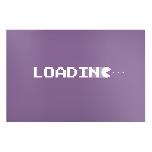 Lavagna magnetica - Scritta Gaming Loading - Orizzontale 3:2