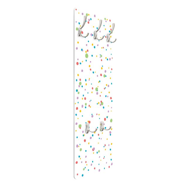 Appendiabiti - Piccoli punti disegnati a colori