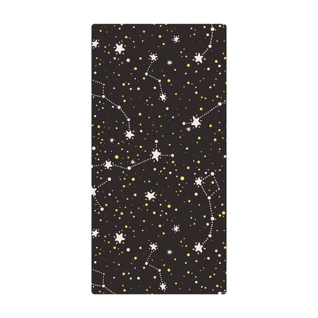Tappetino di sughero - Cielo stellato disegnato con Orsa Maggiore - Formato verticale 1:2