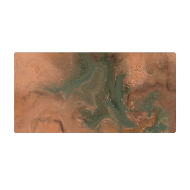 Tappetino di sughero - La marea con relitti I - Formato orizzontale 2:1