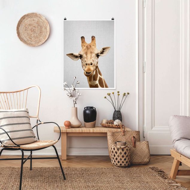 Gal Design quadri Giraffa Gundel