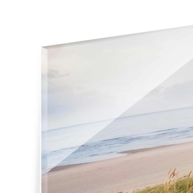 Quadro in vetro - Dunes Dream - Collage a 3 parti