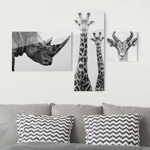 stampe animali Trilogia del safari II