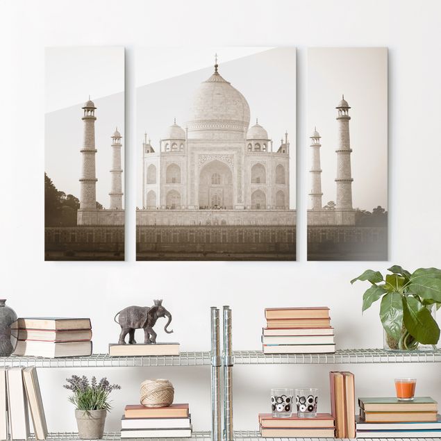 Lavagna magnetica in vetro Taj Mahal