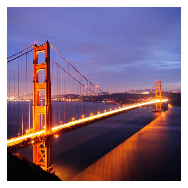 Carta da parati - Golden Gate Bridge At Night