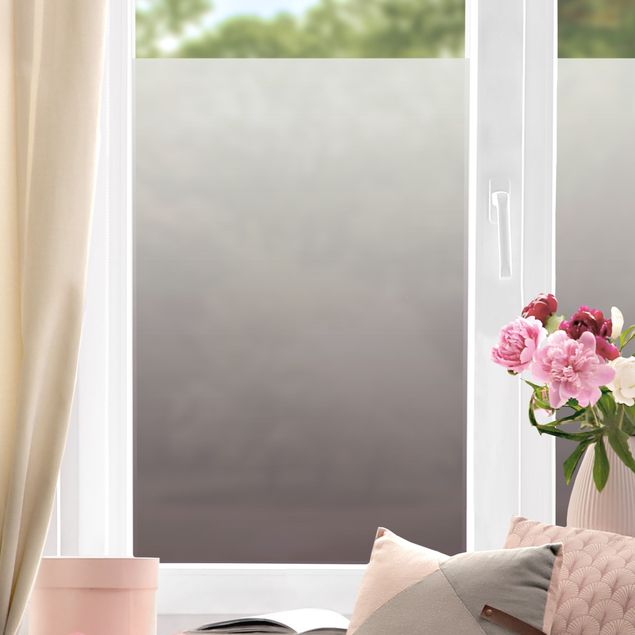 Pellicola per vetri per salone Gradiente grigio-viola