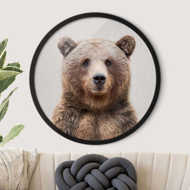 stampe animali Orso Grizzly Gustel