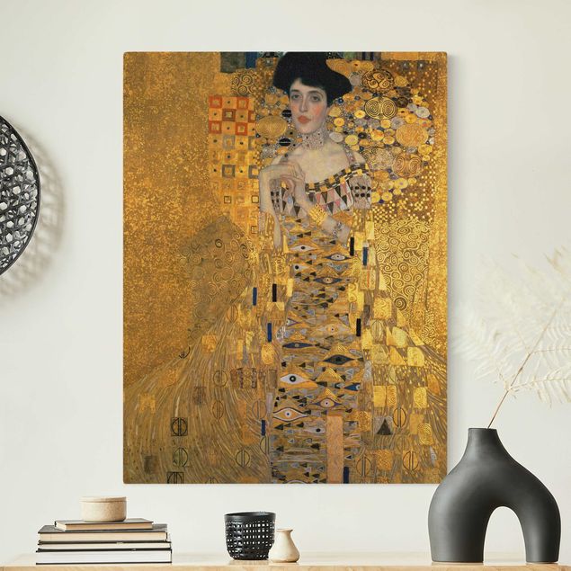 Riproduzione quadri su tela Gustav Klimt - Ritratto di Adele Bloch-Bauer I