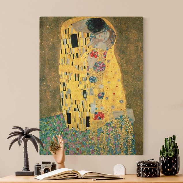 Riproduzione quadri su tela Gustav Klimt - Il bacio