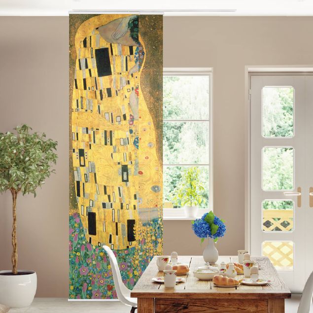 Set tende a pannello Gustav Klimt - Il bacio