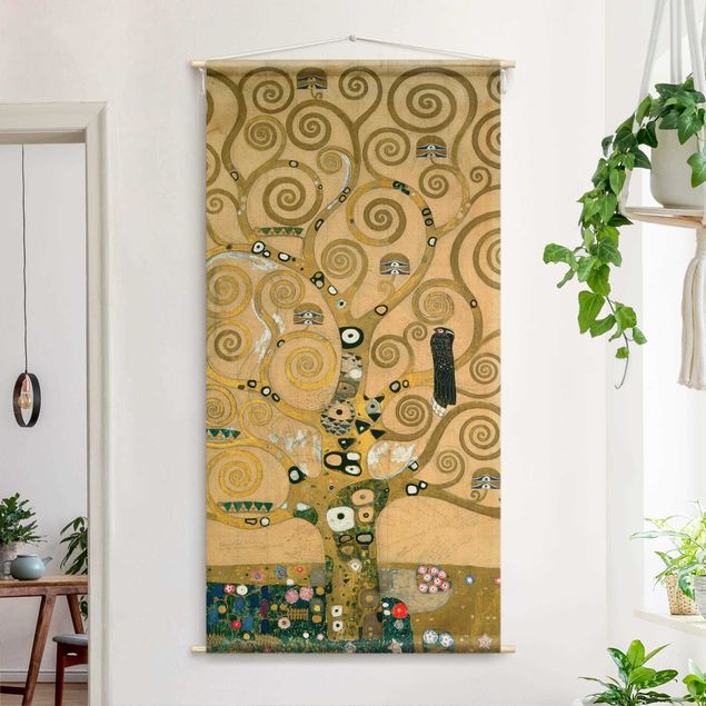 Arazzi da parete moderno Gustav Klimt - L'albero della vita
