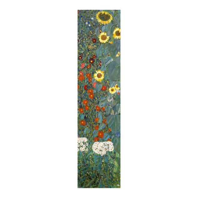 set tende a pannello Gustav Klimt - Girasoli in giardino