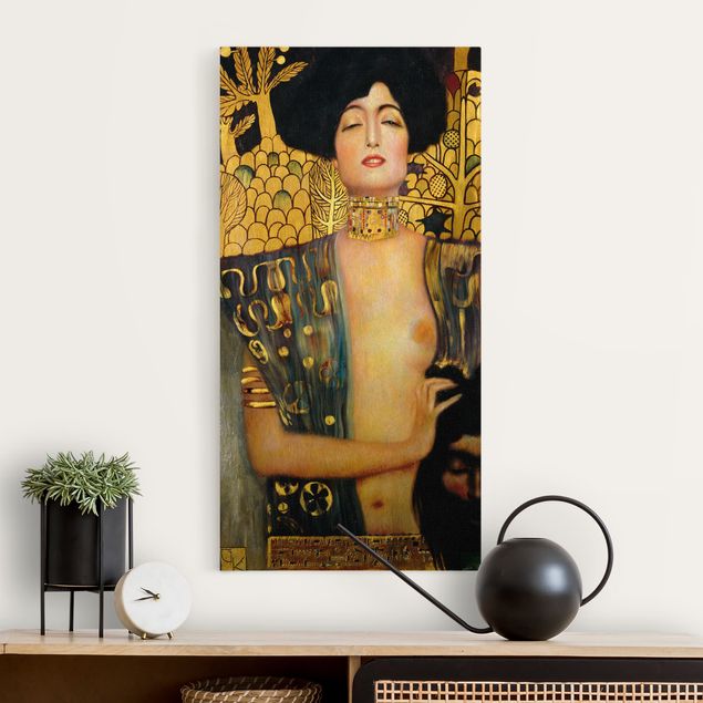 Riproduzioni su tela quadri famosi Gustav Klimt - Giuditta I
