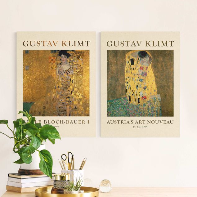 Riproduzioni su tela quadri famosi Gustav Klimt - Edizione da museo